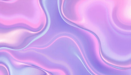 Obraz premium smooth, flowing background with fluid colors in shades of pink and purple, creating dreamy and ethereal atmosphere. Ideal for various design projects
