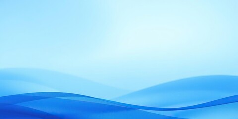 Fototapeta premium Soft blue gradient background with a subtle wave pattern, visual interest, earthy