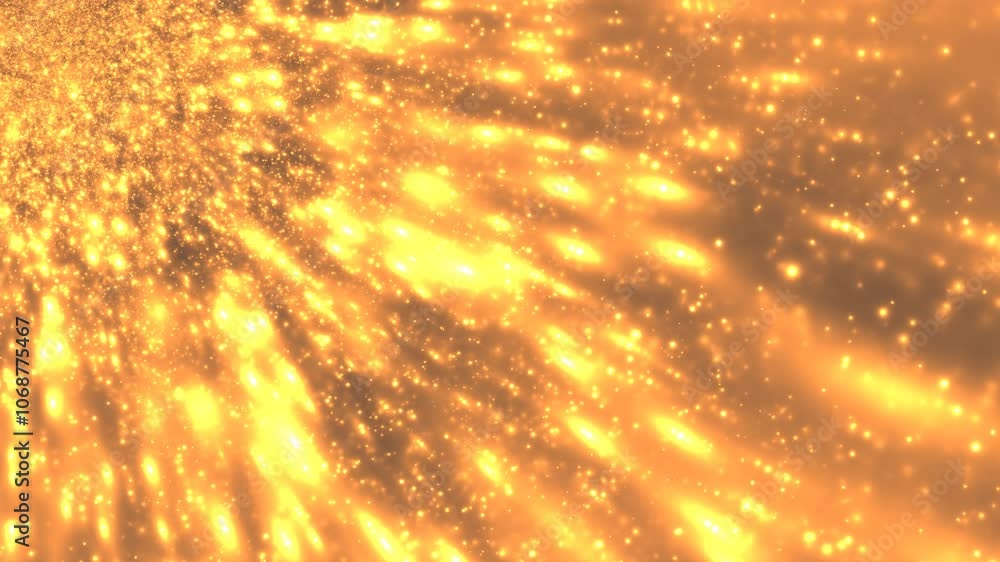 Poster Vibrant Celestial Flare Effect in Dynamic Motion