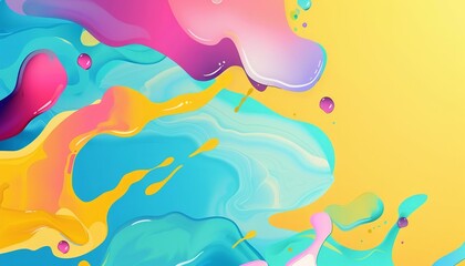 Radiate Positivity: Striking Website Header Design with Ample Space for Your Message