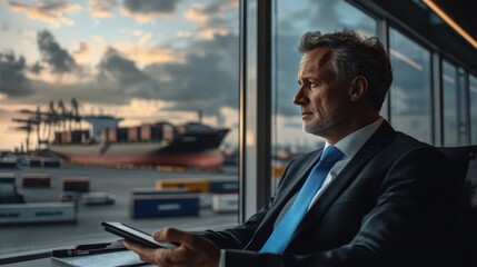 The Businessman at Harbor View