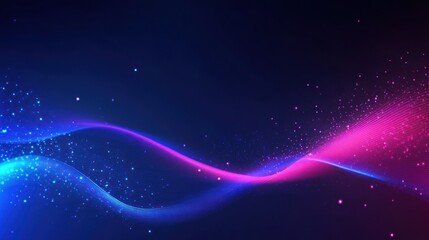 Abstract Waves of Light and Color