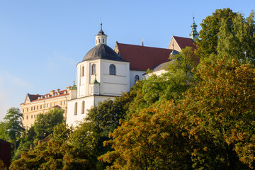 Monastery of the Dominican Fathers in the Lublin Old Town. Poland