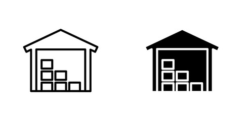 Warehouse icons for app and websites.