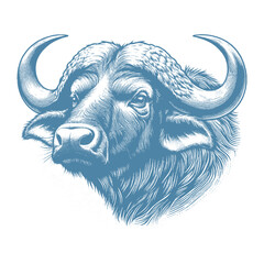 buffalo vector illustration