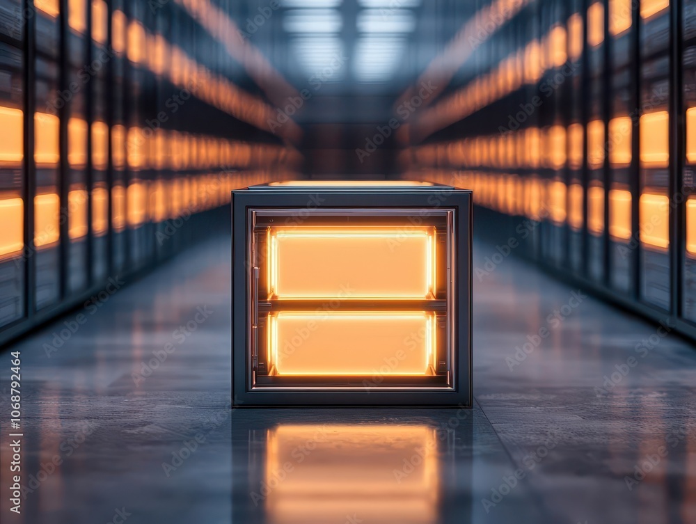 Poster enhance your cybersecurity with robust data protection practices to safeguard privacy