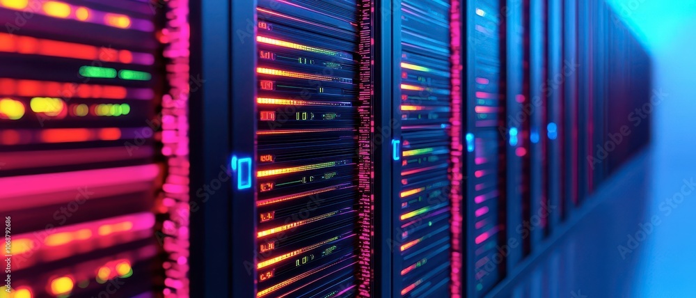 Poster enhancing privacy and data protection safeguarding your information with cybersecurity solutions