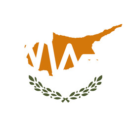 Cyprus Flag on Heart Beet icon