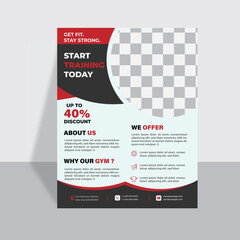 Corporate business flyer design for marketing, business proposal, promotion, advertise, publication, cover page. new digital marketing flyer set.Print