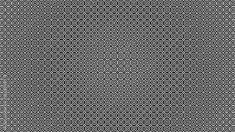Poster dynamic circular grids with energy flowing motion effects