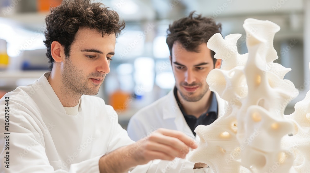 Poster Engineers Testing Strength and Durability of 3D Print