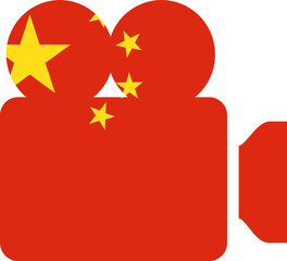 China Flag on Documenrty icon