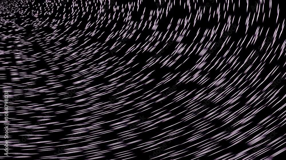 Poster dynamic flowing patterns with optical illusions and vivid gradients