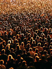 Obraz premium crowd of people