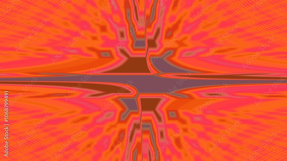 Aufkleber dynamic patterns in vibrant colors: flowing geometry and motion