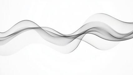 Soft, wavy lines intertwine, suggesting rhythm and fluidity in design