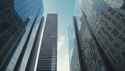 city skyscrapers