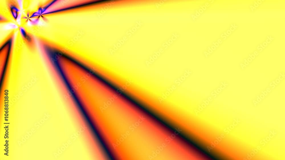 Poster vibrant rotating patterns of sunset colors for dynamic backgrounds