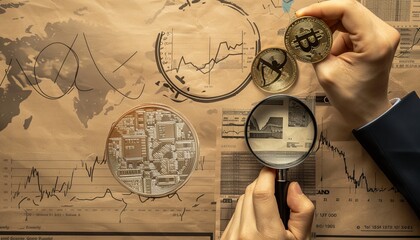 Exploring the Financial Rise: An Analytical Collage of Bitcoin Currency Growth