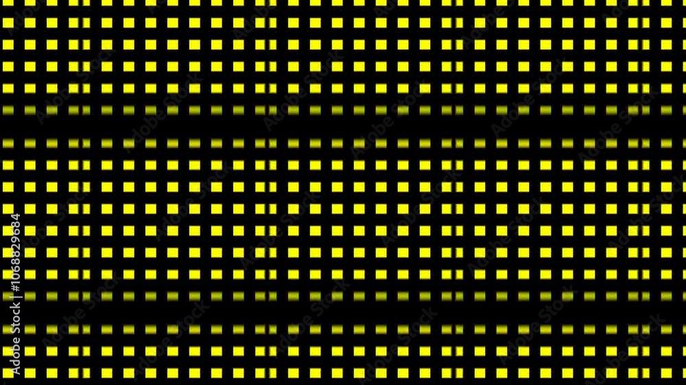 Aufkleber smooth yellow grid with dynamic segments