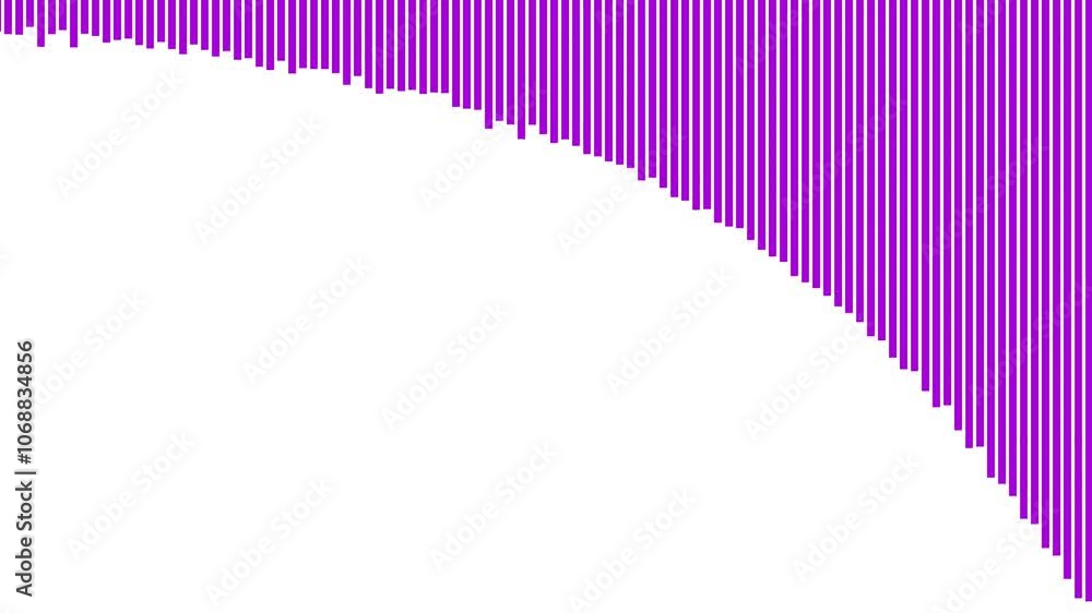 Poster dynamic bars with smooth transitions and colorful oscillations