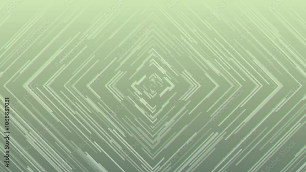 Poster dynamic geometric flow: modern retro animation with gradient effects