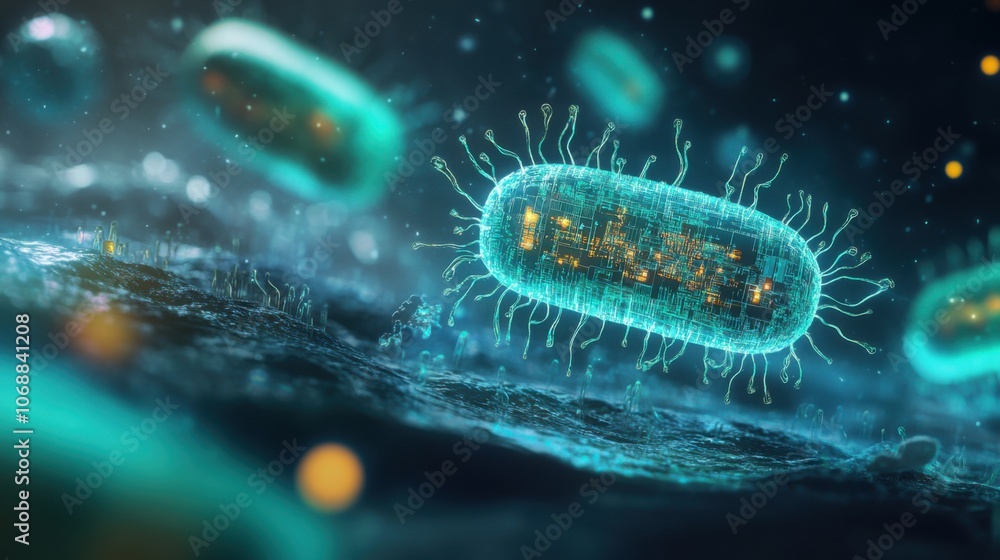 Aufkleber biochips embedded in organisms for real-time health monitoring