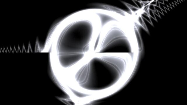 Imploding Shock Wave Transition