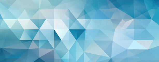 Fototapeta premium Abstract Blue Polygons Background Design