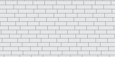 White brick wall background