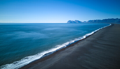 Spectacular Panoramic View of Icelandic Coastline