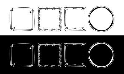 手描きフレーム