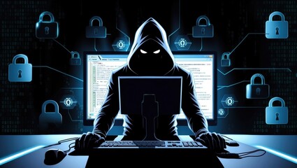 Mysterious Hacker in a Dark Digital Environment