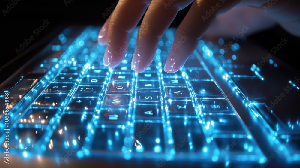 Poster virtual keyboards enabling touch-free typing in virtual environments