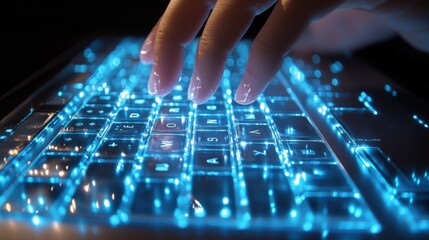 Virtual keyboards enabling touch-free typing in virtual environments