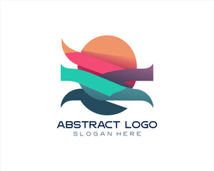 abstract logo emblem