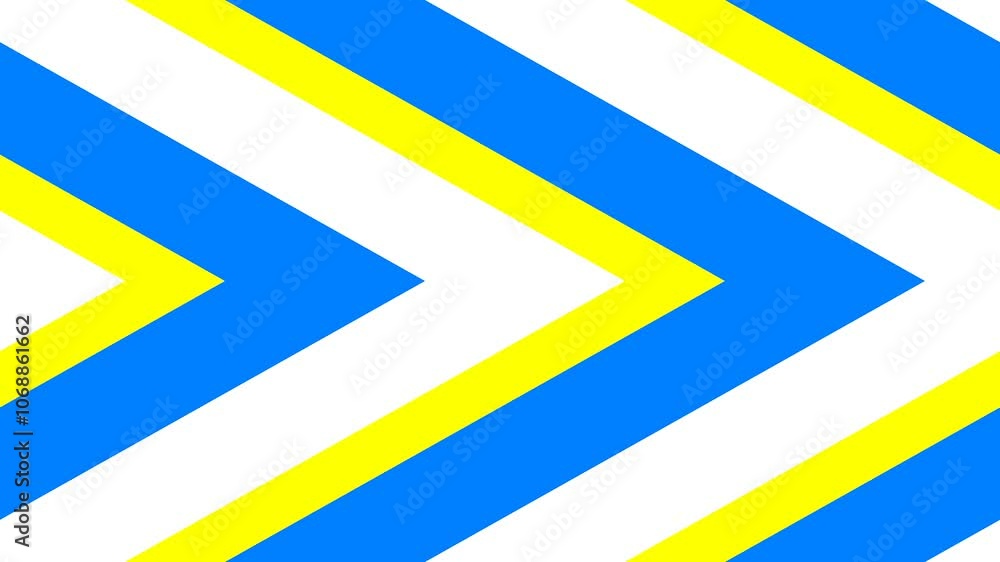 Poster smooth chevrons gradient animation