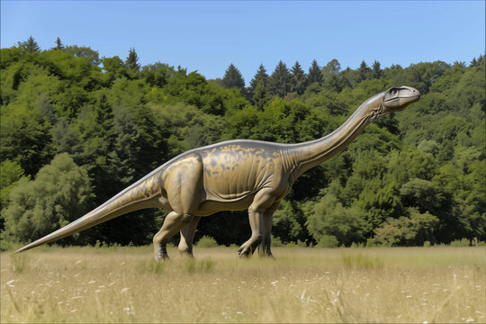 Un dinosaure sauropode du genre Camarasaurus