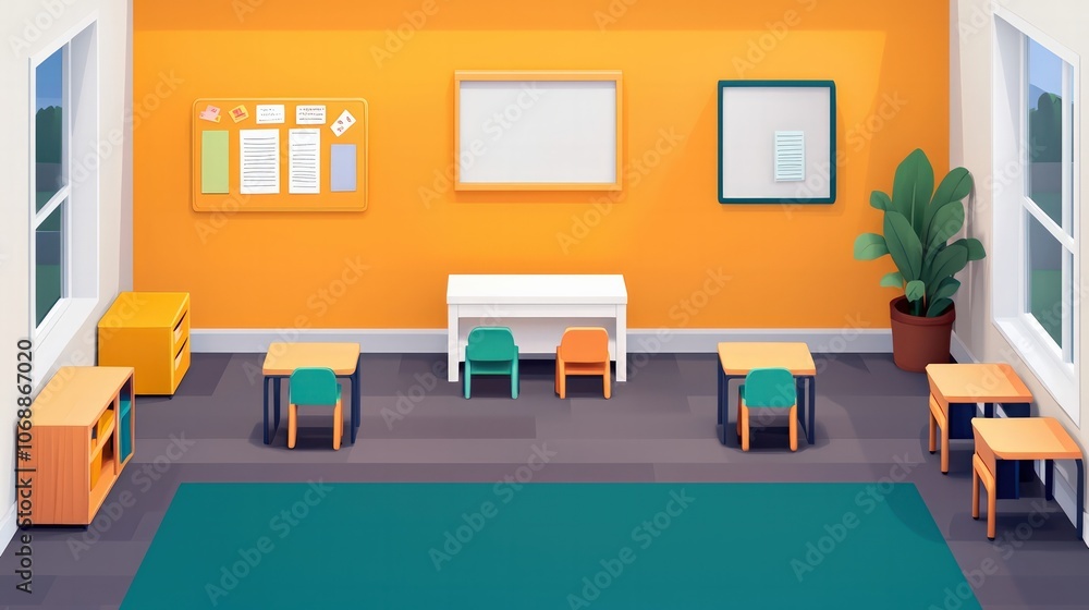 Poster brighten your classroom with engaging learning spaces