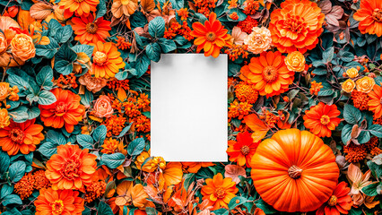 Empty White Objects Mockups with Fall - Autumn Environment - Logo and Graphics Placement