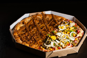 pizza, cheese, pepperoni, Italian, food, slice, fresh, gourmet, delicious, traditional, crust, topping, tomato, mozzarella, basil, herbs, baked, cuisine, restaurant, homemade, cheesy, crispy, savory, 