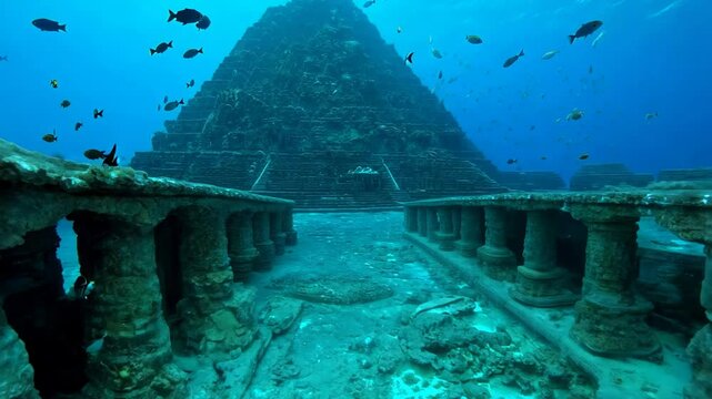 Lost Ancient City at the Bottom of the Ocean. Dive into history as we reveal the submerged wonders of a city lost to time and nature's embrace.