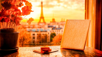 Empty White Objects Mockups with Fall - Autumn Environment - Logo and Graphics Placement