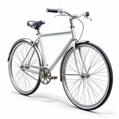 Obraz premium bike in white background