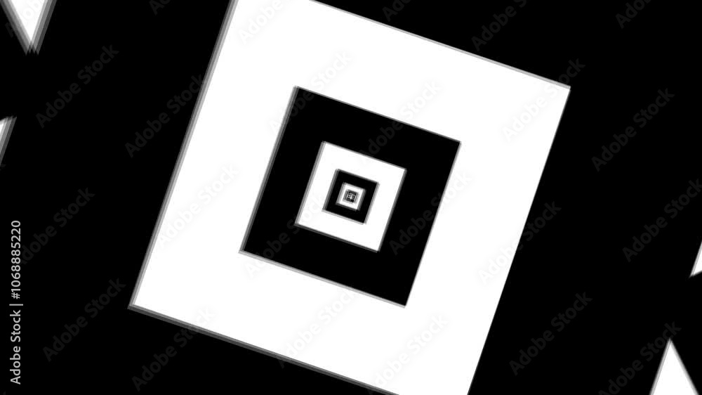 Poster dynamic cross pattern