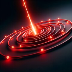 Obraz premium Christmas lights shine