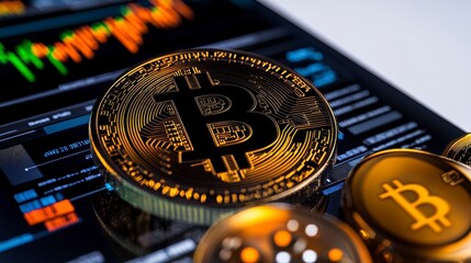 Intricate Holographic Interface with Cryptocurrency Elements