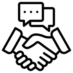 Negotiation icon
