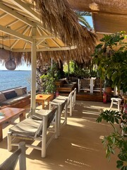 restaurant on the beach