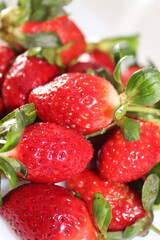 Fresh Close up of Strawberry 